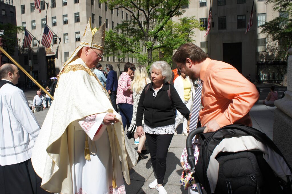 Cardinal Dolan, St. Patrick Cathedral, New York City, NY